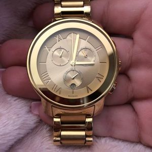 Movado Bold Unisex Gold watch